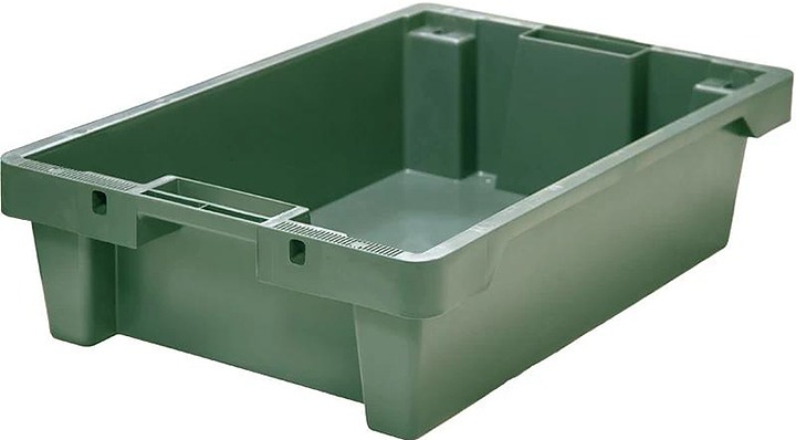Ящик универсальный ТАРА.РУ 225 600х400х150 мм зеленый