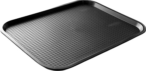 Поднос ROAL 455х355х20 мм (пластик) прямоугольный черный