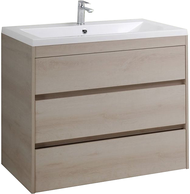 Тумба под раковину Art&Max Family-900-3C-PIA-PB сканди