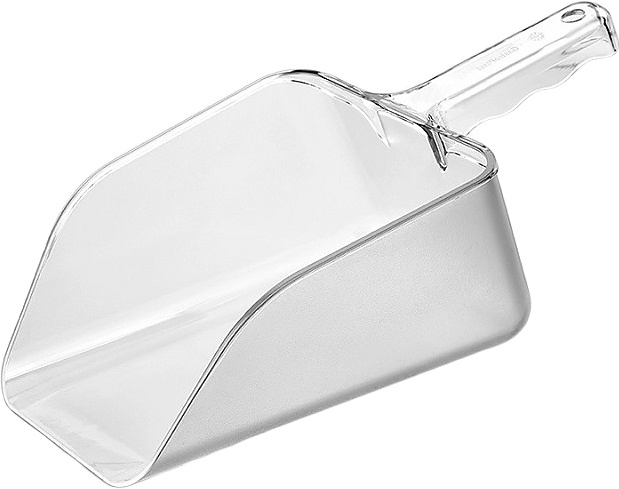 Совок для льда и сыпучих продуктов Gastroplast 1200 мл 300 мм (поликарбонат) прозрачный