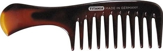 Гребень Titania 1803/8 коричневый, 145 мм
