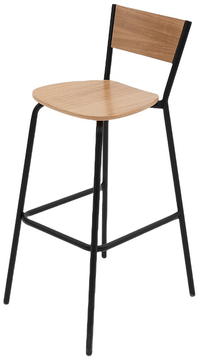 Стул барный BentWood Марсель Б, дуб