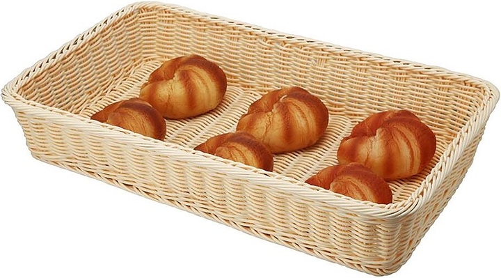 Корзина для хлеба P.L. Proff Cuisine 81270231 530х330 мм плетеная, ротанг
