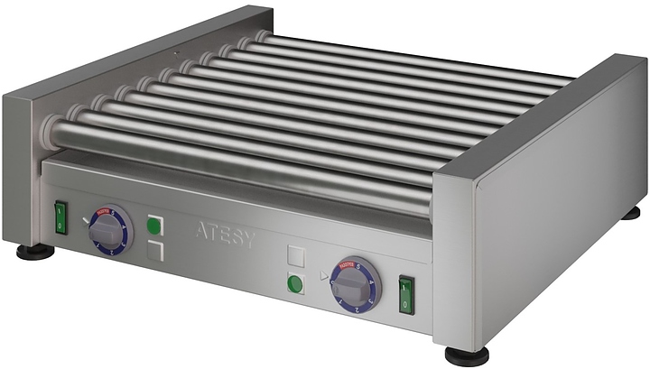 Гриль роликовый ATESY Комбат ГР-11Р-450-02