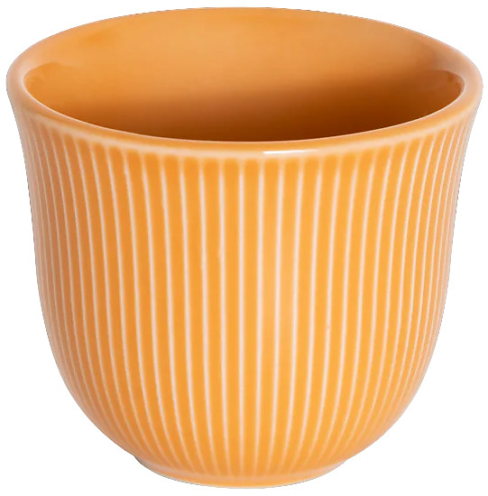 Чашка Loveramics Brewers Embossed Tasting Cup Flat White C099-45BOR 150 мл, оранжевый