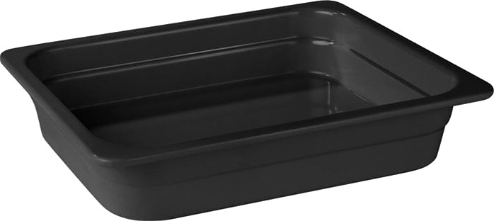 Гастроемкость Pujadas 22039 GN 1/2 h=20 мм черная