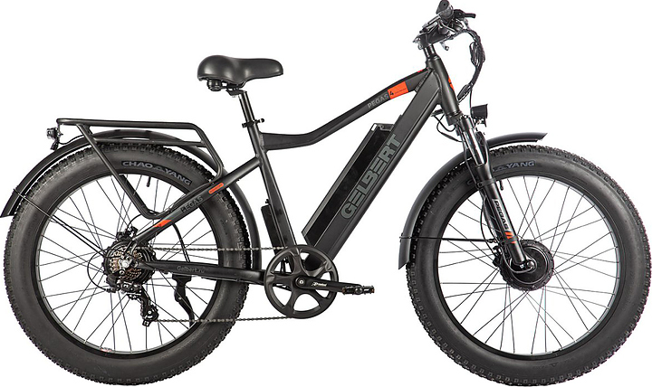 Электровелосипед GELBERT Pegas 4 DUAL PRO MAX черный