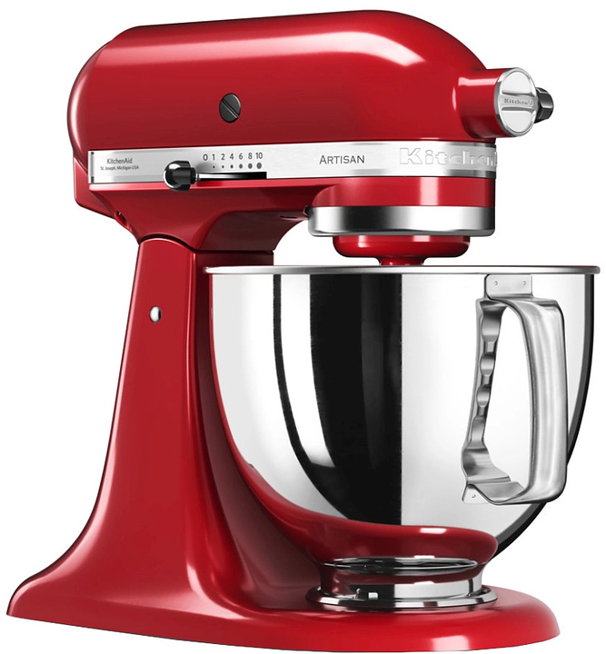 Миксер планетарный KitchenAid Artisan 5KSM125EER 4,8 л красный