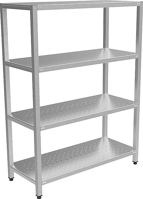 Стеллаж кухонный КОБОР СКТПР-140/40 (высота 1800)