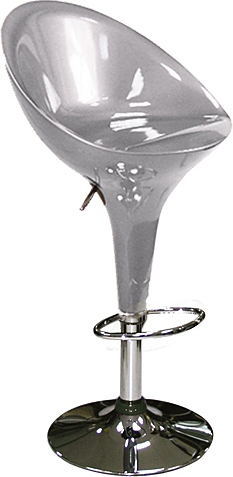 Стул барный Anji LS-105 серебряный