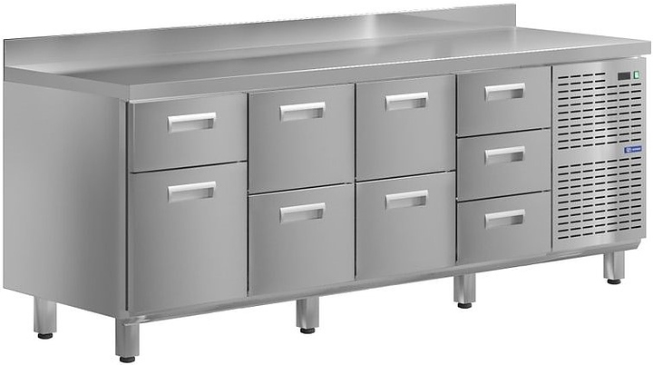 Стол холодильный KAYMAN КСХ-4223/70 (9 ящиков)