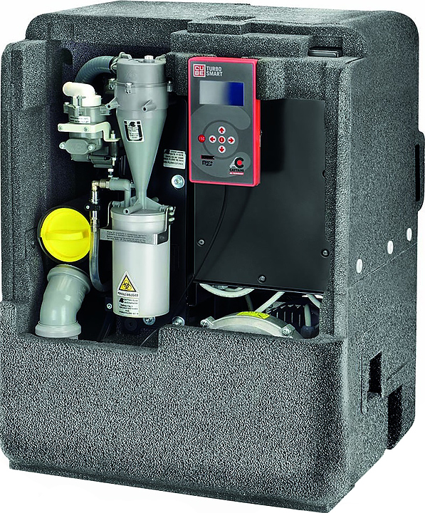 Аспиратор стоматологический Cattani Turbo-Smart A CUBE для влажной аспирации на 2-3 установки