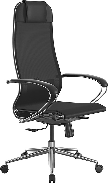 Кресло офисное ErgoLife Set 4 (подл.131/осн.Synchro 052) черное