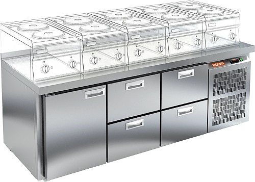 Стол морозильный HICOLD SN 122 BR2 BT LT