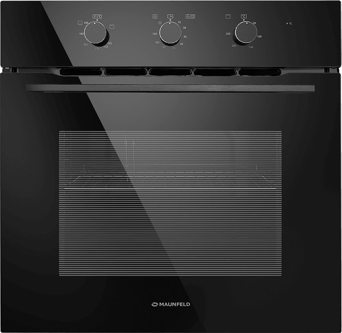 Духовой шкаф Maunfeld MOGS703B2 черный / стекло