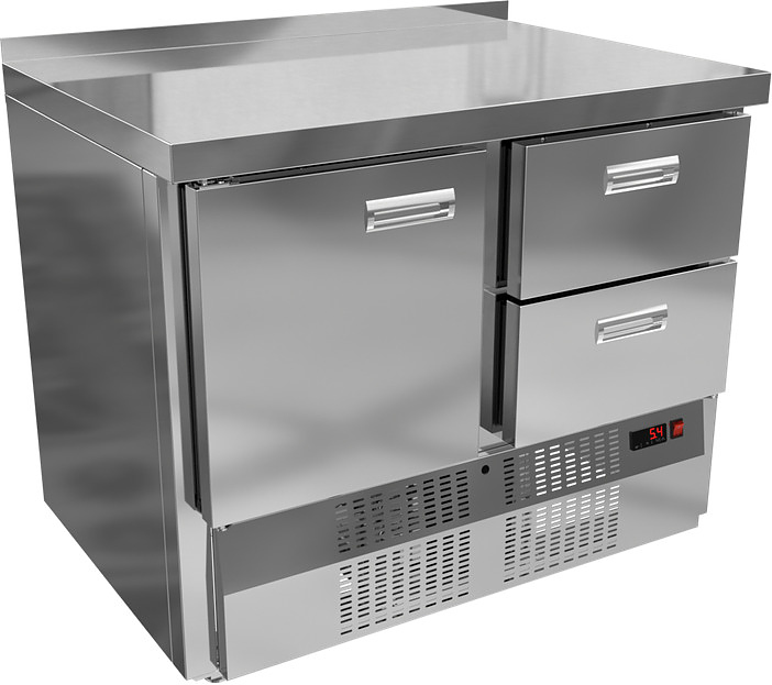Стол холодильный KRONER СХб 1/2я-100-70