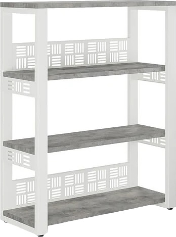 Стеллаж открытый КОБОР ST3-80/36 white/chicago