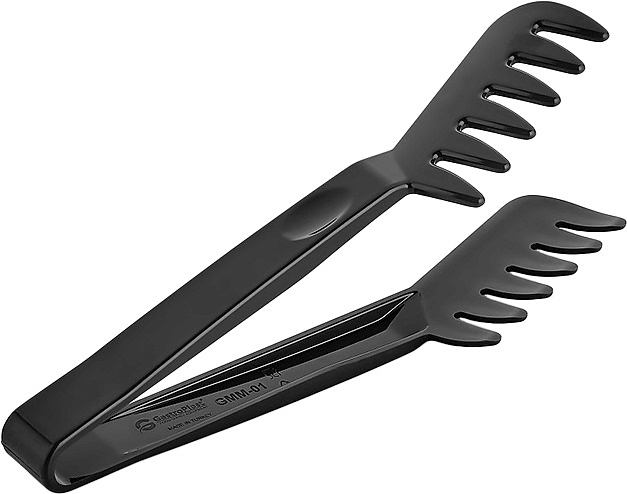Щипцы для спагетти Gastroplast GMM-01 l=22 см (поликарбонат) черные