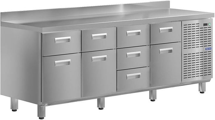 Стол холодильный KAYMAN КСХ-4434/70 (9 ящиков)