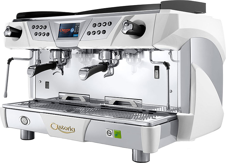 Кофемашина Astoria (C.M.A.) Plus 4 You TS SAEP/2 53 мм хром/белая
