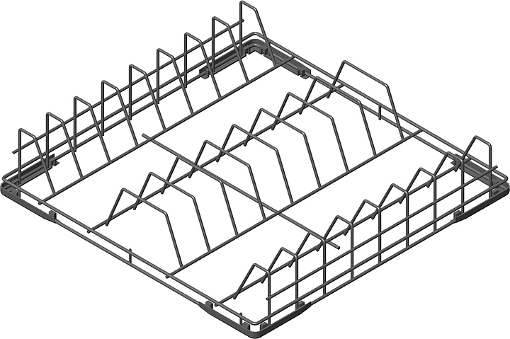 Кассета для тарелок SMEG Professional WB50D01