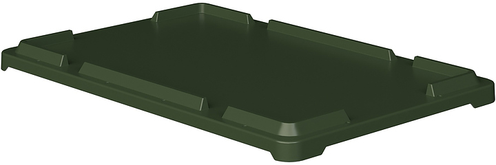 Крышка iPlast L-64 накидная, зеленая
