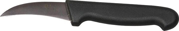Нож для чистки овощей P.L. Proff Cuisine KB-3807-65-BK201 l=7 см (нерж. сталь / пластик)