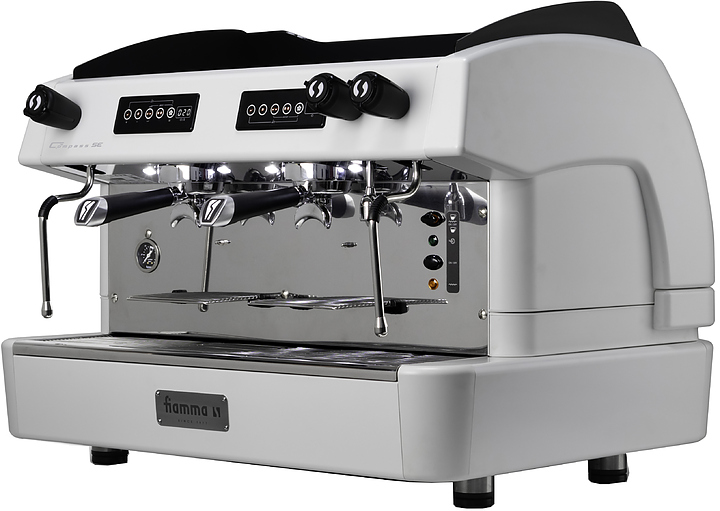 Кофемашина FIAMMA Compass 2 SЕ TС White (автомат, 2 группы)