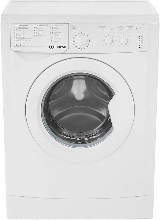 Стиральная машина Indesit IWSC 5105 CIS белая