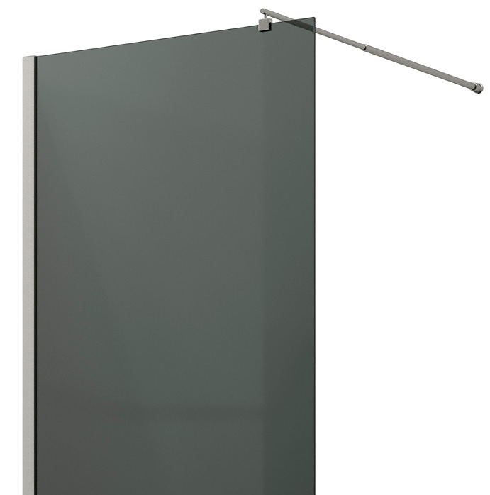 Душевое ограждение Wasserkraft Rur 30W39BN-TG 2000х900 мм никель