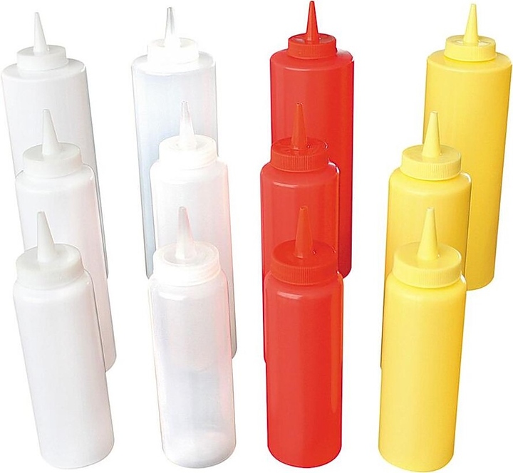 Емкость для соуса P.L. Proff Cuisine 90001016 370 мл, красная