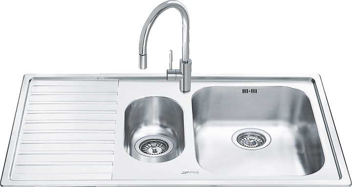 Кухонная мойка SMEG LL102S