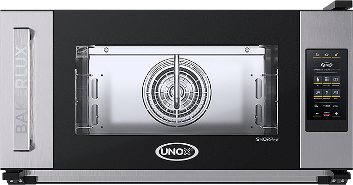 Печь конвекционная UNOX XEFT-03EU-EMLV без сливного отверстия