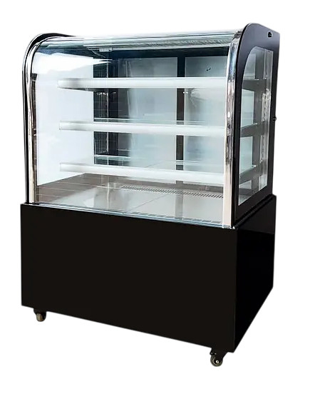 Витрина кондитерская CLSY Radius 90, 300 л черный