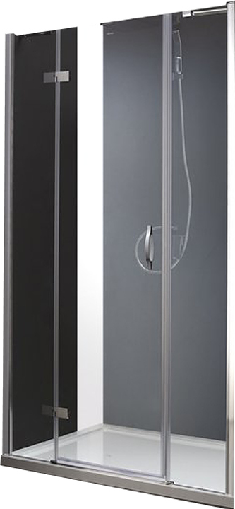 Дверь душевая CEZARES BERGAMO-W-B-13-40+60/60-P-Cr-L 160х195 см, в нишу, распашная
