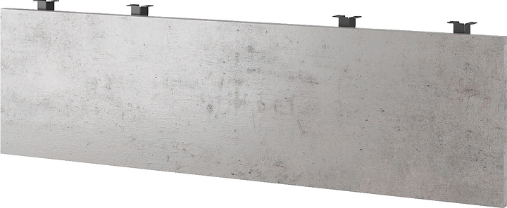 Нижний подвесной экран КОБОР EN-180 black/chicago (ЛДСП)