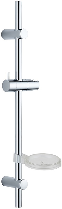 Душевой гарнитур с мыльницей WesnaArt DS021-58 хром