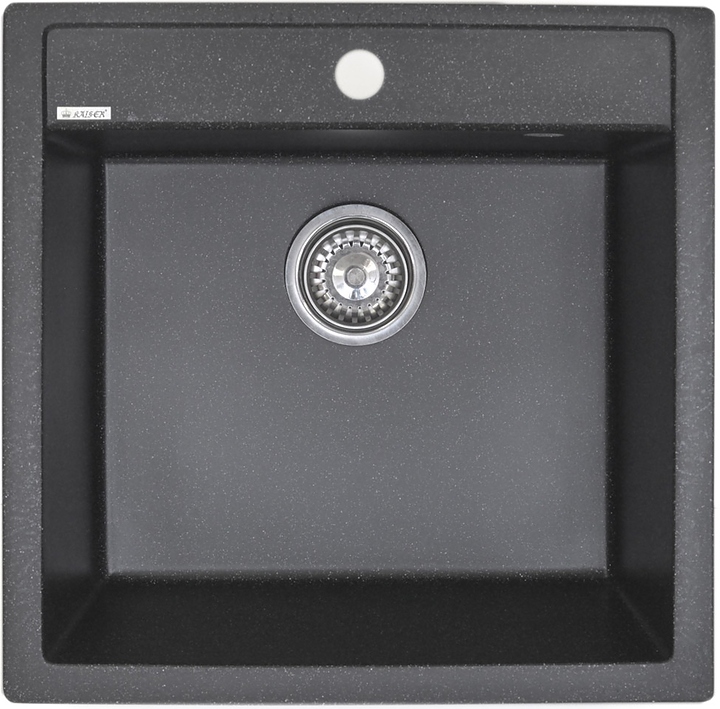 Мойка кухонная Kaiser KMM-5051 BW 51х50 см, черная