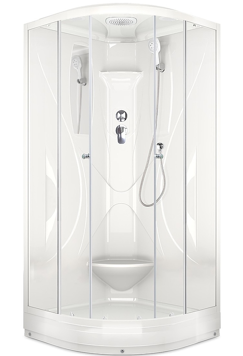 Душевая кабина Domani-Spa Elegance DS01E99LACl00 90х90 см