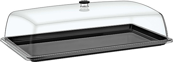 Поднос для подачи Gastroplast GFT-11/B GN1/1 53х32,5 см (поликарбонат) черный