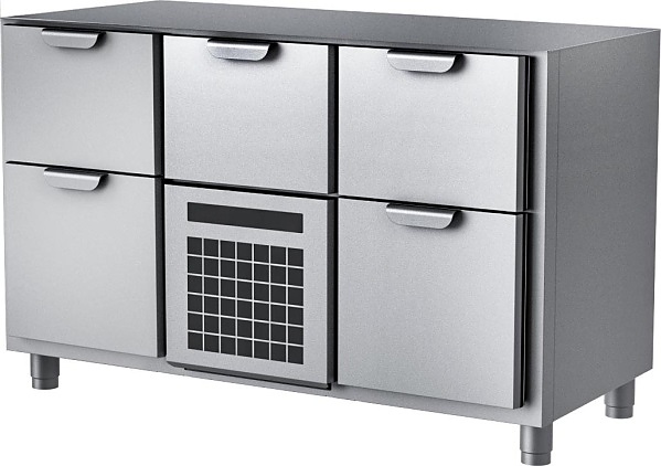 Стол холодильный HappyChef TC B 2-CBR-2 без столешницы