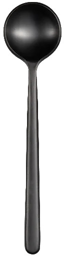 Ложка Loveramics Chateau H001-15BMB 13 см, матовый черный (Matte Black)