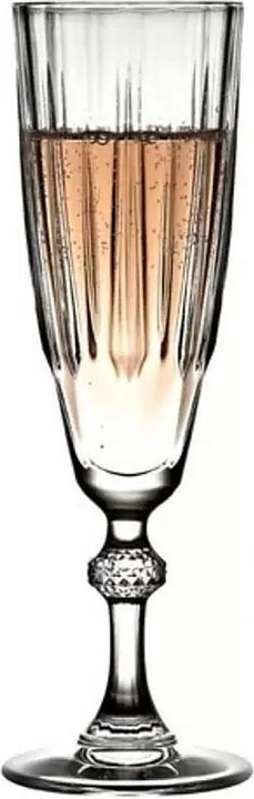 Бокал флюте для шампанского Pasabahce Diamond 440069 170 мл d=6,4 см h=20,6 см (стекло)