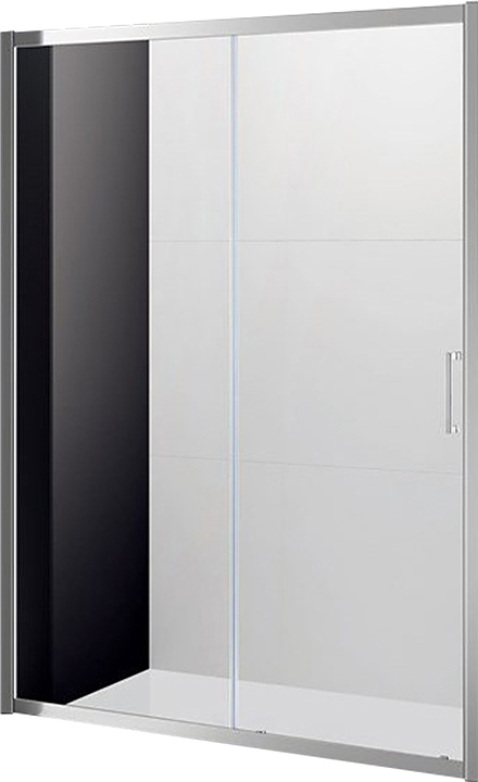Дверь душевая CEZARES MOLVENO-BF-1-130-C-Cr-IV 130х195 см, в нишу, раздвижная