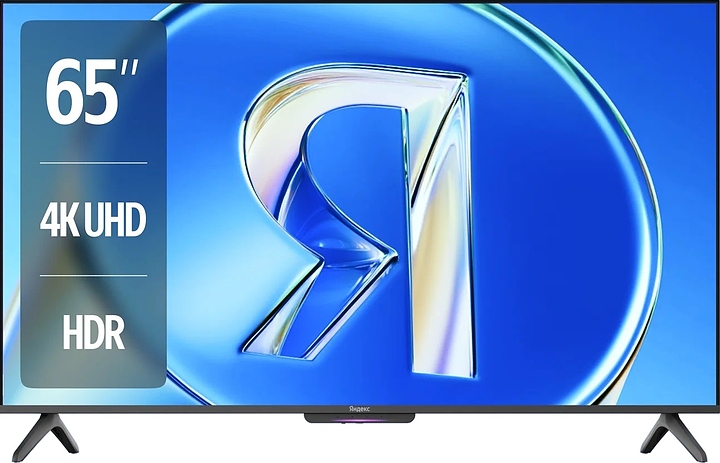 Телевизор Яндекс ТВ Станция Бейсик QLED 65" с Алисой (YNDX-00081)