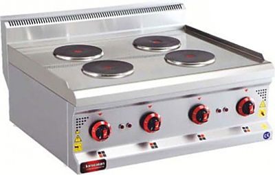 Плита электрическая Gastroinox KRCS-SOE 870