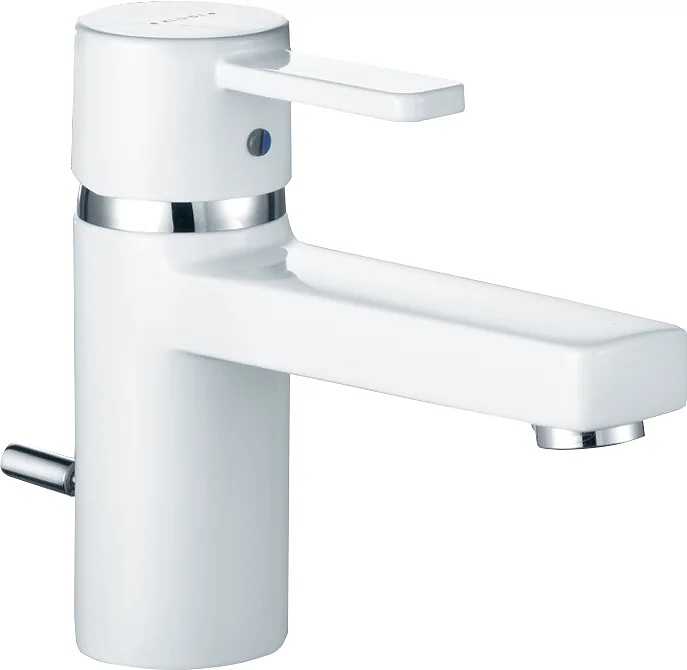 Смеситель для раковины KLUDI Zenta 382509175 белый, хром