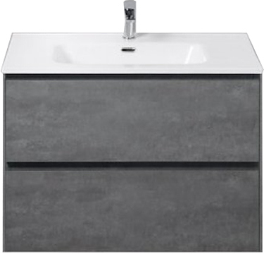 Тумба под раковину BelBagno PIETRA-800-2C-SO-SCM Stucco Cemento
