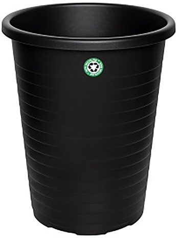 Корзина для мусора PLAFOR 15 л черная