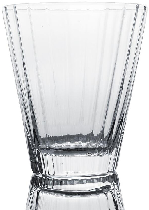 Стакан Олд Фэшн P.L. Proff Cuisine BarWare Fire Optical 340 мл, оптические грани дно овал